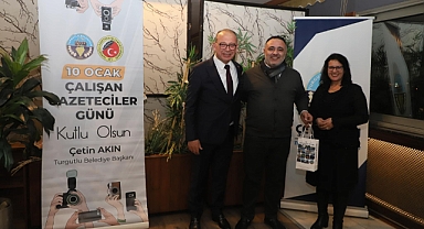 Başkan Çetin Akın Gazeteciler ile Buluştu