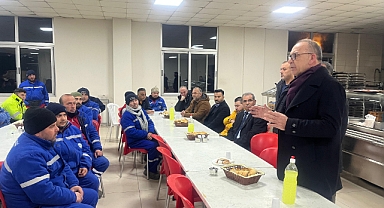 Başkan Çetin Akın Mesaiye Gün Doğmadan Başladı