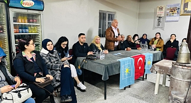 Ahmet Orhan, İzzettin Mahallesinde Vatandaşlarla bir araya geldi