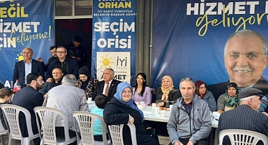 Turgutlunun Sevilen esnaflarından İyi Parti Üyesi Büşra Uysal'ın lokma hayrı