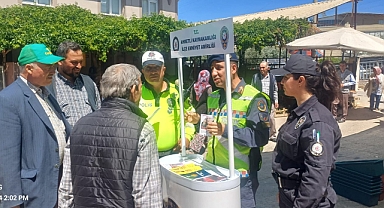 Ahmetli'de jandarma ekiplerinin bu etkinliği vatandaşlardan tam not aldı