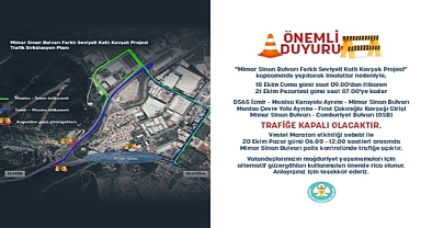 Mimar Sinan Bulvarı’nda Önemli Düzenleme