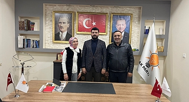 TV45'den AK Parti İlçe Başkanı Temizel'e Hayırlı Olsun Ziyareti