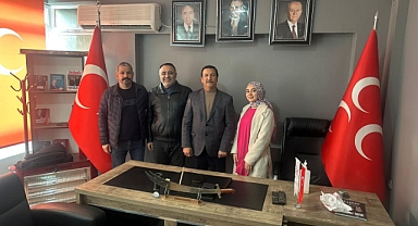 TV45’ten MHP Turgutlu İlçe Başkanlığı’na Nezaket Ziyareti
