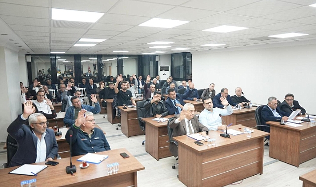 Turgutlu Belediyesi Meclisi Kasım Ayı Meclisinde 8 Maddeyi Görüştü
